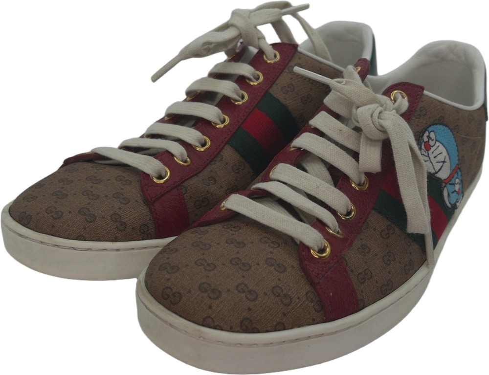 Gucci Ace x Doraemon GG Supreme Sneaker Women's US 7 EU 37.5